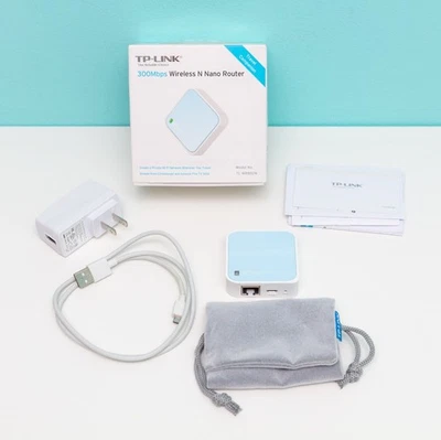 TP-Link TL-WR802N 300Mbps Wireless N Nano Router - Image 1 of 4