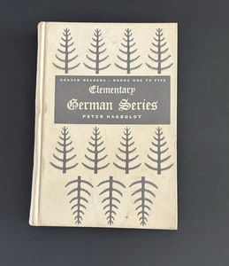 Elementary German Series Books One To Five By Peter Haggle 1957 - Picture 1 of 3