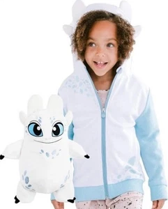 CUBcoats how to train a dragon plush that turns into a hoodie size 3t - Picture 1 of 6