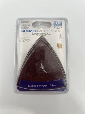 Dremel Multi-Max Sanding Paper 6 Pieces MM70W - New Old Stock - Image 1 of 2