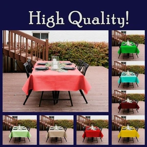 2Pack, Rectangular Tablecloth polyester 2PC for restaurant events wedding - Picture 1 of 81