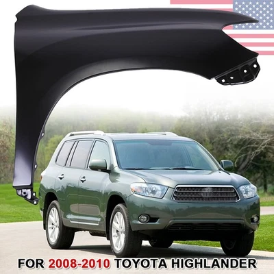 Primed Fender For Toyota Highlander 2008 2009 2010 Front Right Side Foto 1 de 4