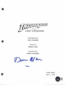 Dennis Muren copertina scritta firmata Indiana Jones e l'ultima crociata BECKETT - Foto 1 di 3