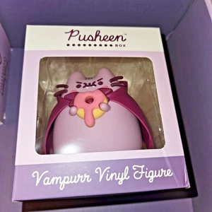 Pusheen Box Vampurr Vinyl Figure & Goblet Set Exclusive 2022 Culturefly Cat Gift - Picture 1 of 9
