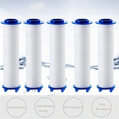 Filters PP Cotton Filters Replacement Shower Filter 5pcs Brand New High Quality - Image 1 of 4