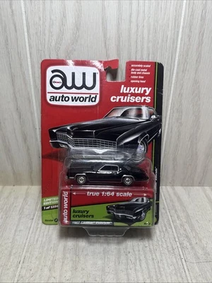 AW Auto World 1967 凯迪拉克埃尔多拉多黑色 2 门汽车豪华巡洋舰 1/1256 — 第 1/4 张图片