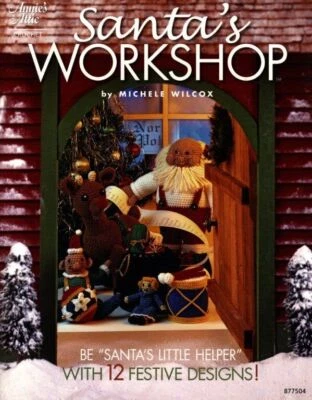 ANNIE'S ATTIC SANTA'S WORKSHOP 12 FESTIVE CROCHET DESIGNS - Image 1 of 2