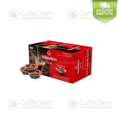 Covim 192 Capsule Compatibili Lavazza A Modo Mio Granbar Caffè Covim A Modo Mio - Immagine 1 di 4