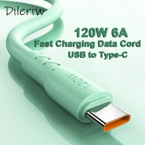 120W Schnell Ladekabel kompatibel für Huawei Android TYP-C 6A Handy Ladekabel - Bild 1 von 17
