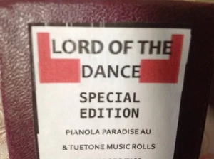 LORD OF THE DANCE BRAND NEW PIANOLA ROLL - Picture 1 of 7