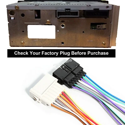 Aftermarket Stereo Radio Install Wiring Harness Connector for Dodge Ram 1984-02 - Image 1 of 4