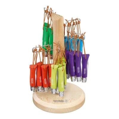 Opinel Taschenmesser Colorama No 07 rostfrei, Kordel, verschiedene Farben