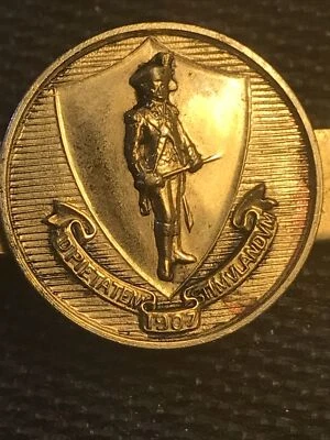 Anson - Tie Clip - Band - Drum Major - Ad Pietatem Stimvlandvm - 1907 - Image 1 of 4