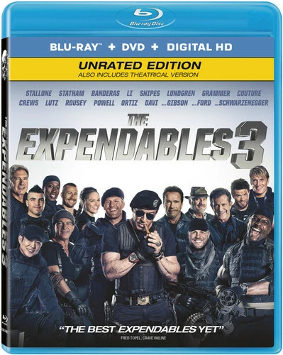 BRAND NEW!!! FACTORY SEALED!!! FREE SHIPPING!! The Expendables 3 (Blu-ray, 2014) - Image 1 of 1