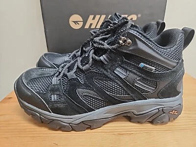 Hi-Tec Ravus средний мужской черный водонепроницаемый туристические туфли 8 новый с коробкой водонепроницаемый  - Изображение 1 из 4