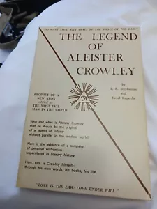 The Legend Of Aleister Crowley 1970, Revised Occult PB BOOK, EX SCARCE No UPC - Imagen 1 de 21