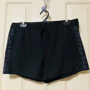 MAMBO Black Board Shorts Boardies Swim Surf Shorts Womens Size 12 - Picture 1 of 8