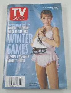 TV Guide magazine TARA LIPINSKI COVER Olympics winter games Feb 7 1998 issue - Imagen 1 de 3