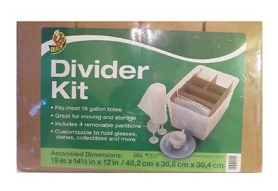 Duck Brand Divider Kit, 19" X 14.5" X 12" - Image 1 of 4