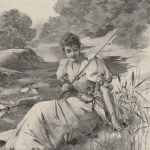 L'Eté - Les saisons - - Gravure de presse 1892 - Picture 1 of 2