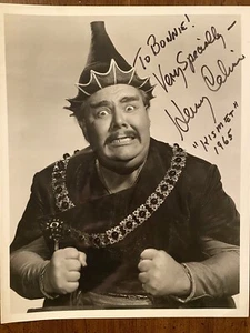 Henry Calvin Signed Autographed Photo With COA Zorro Howdy Doody Toby Tyler RARE - Picture 1 of 3