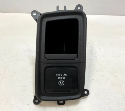 ✅ Ram 1500 2016 tablero almacenamiento bolsillo toma enchufe 115 V CA OEM 1WP34DX9AA como nuevo Foto 1 de 4