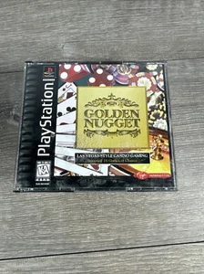Golden Nugget Game, Sony PS1 PlayStation 1, 1997 Complete With Manual - Picture 1 of 10