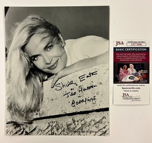Shirley Eaton James Bond Goldfinger Sean Connery Signed Autographed 8x10 JSA - Picture 1 of 3