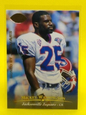 Mickey Washington 1995 Upper Deck ELECTRIC GOLD #283 - Image 1 of 2