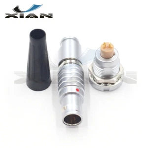 M12-1B 2Pin~16Pin FGG Push Pull Connector,Aviation Cable Connector Plug Socket - Picture 1 of 20