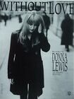 DONNA LEWIS (CHUTE) SHEET MUSIC, 1997 - WITHOUT LOVE