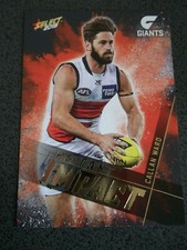 2019 SELECT FOOTY STARS INSTANT IMPACT CARD GWS GIANTS CALLAN WARD II47