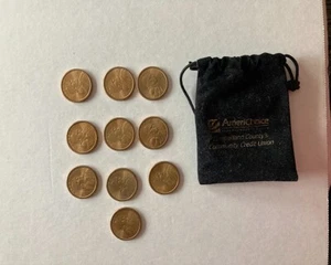 TEN 2000 P - NATIVE AMERICAN SACAGEWEA DOLLAR - unCIRCULATED - UNGRADED TEN COINS  - Bild 1 von 2