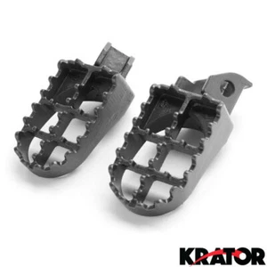Dirtbike MX Race Foot Pegs Footrest for Suzuki DR650SE DR250 DR350 (1990-1997) - Picture 1 of 5