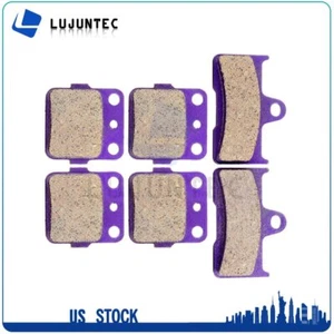 Brake Pads Replacement Carbon Fiber For Yamaha YFM660F 4x4 Grizzly 660 2002-2004 - Picture 1 of 9