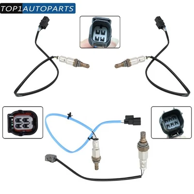 4pcs Upstream+Downstream Oxygen O2 Sensor For 2014-2020 Acura MDX TLX 3.5L V6 - Image 1 of 4
