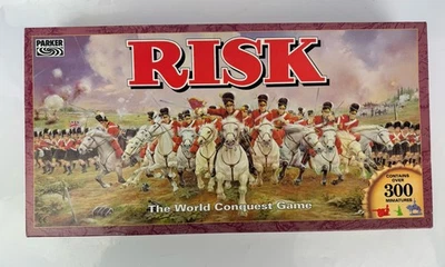 Risk The World Conquest Board Game Vintage Collectible Rare 1992 Complete - Image 1 of 4