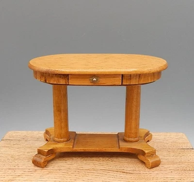 Mesa antigua estilo imperio vintage miniatura para casa de muñecas 1:12 Foto 1 de 4