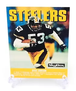 1992 Skybox Football Steel Curtain Pittsburgh Steelers Checklist #299 - Picture 1 of 2