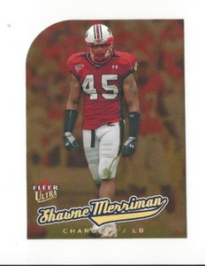 2005 Ultra Gold Medallion #237 Shawne Merriman Chargers