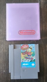 The Simpsons Bart vs. Space Mutants (Nintendo NES, 1991) Authentic Cart W Case