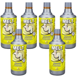 6 X Disgorgante Rapido Melt Professionale 750 ML Per Scarichi Lenti e Ingorghi - Foto 1 di 1