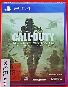 Call of Duty: Modern Warfare Remastered PS4 Sony PlayStation 4 DE USK *NEU&OVP* - Bild 1 von 2