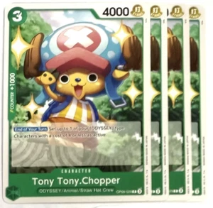 4x One Piece OP09-029 C Tony Tony.Chopper - English - Playset - TCG - Mint - Picture 1 of 1