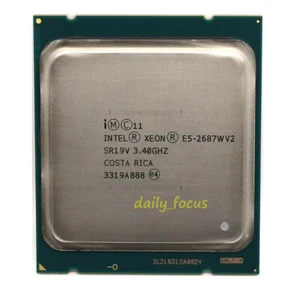 Intel Xeon E5-2687W v2 3.4 GHz LGA2011 8 cores 16 t SR19V CPU Processor 25 MB - Picture 1 of 4