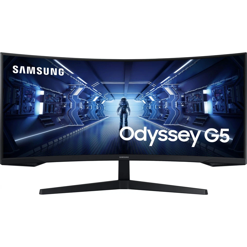 Samsung C34G55TWWP Odyssey 34 Zoll Ultra-Wide Gaming Monitor
