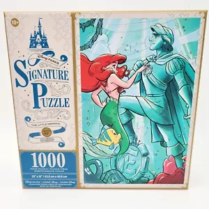 2024 Disney Parks Sirenetta firmata 35° Thompson puzzle 1000 pezzi nuovo - Foto 1 di 3