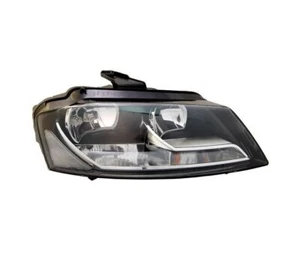 Right Headlight for Audi A3 8P only FL 2008 2009 2010- VP1455P Black LHD - Picture 1 of 1