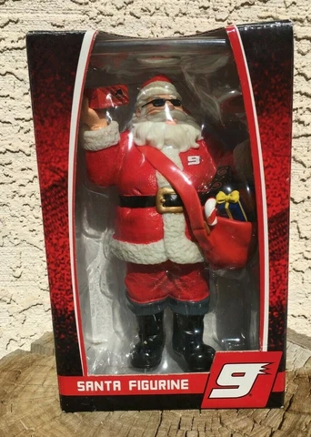VTG 2007 NASCAR Kasey Kahne #9 Dodge Santa Claus Christmas Figurine 8" Boxed Cover