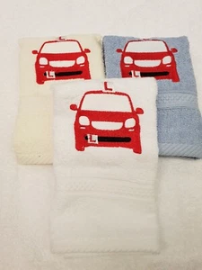 Medias personalizadas de regalo de Navidad de franela de tela facial de conductor de aprendiz - Imagen 1 de 2